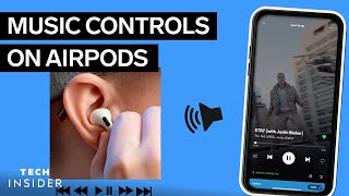 How To Skip Songs On AirPods And Other AirPod Music Controls [upl. by Analise963]