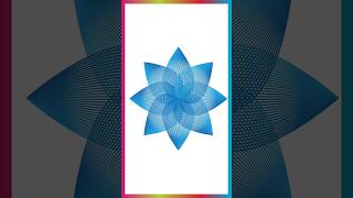 Adobe illustrator 2025 Tips  DRAW a Stunning Vector Flower shots shorts adobe illustrator [upl. by Hillard]