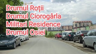 Drumul Rotii Drumul Ciorogarla Militari Residence Drumul Osiei  Bucuresti Chiajna  August 2024 [upl. by Alberto538]