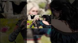 Ciri and yennefer meet after longtime at kaer morhen witcher3 geraltofrivia yennefer ciri [upl. by Helene]