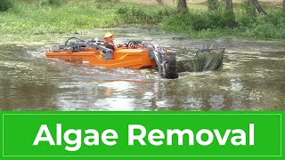 Algae Removal at Greenfield Lake [upl. by Zephan]