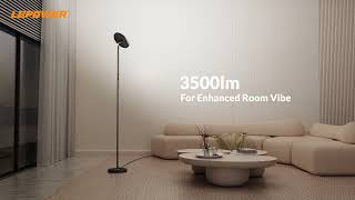 LED Torchiere Floor Lamps  Lighting Up Your Living Room  Lepower [upl. by Lativa]