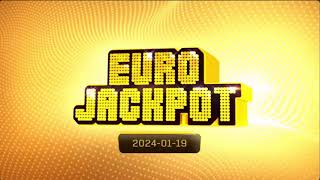 Losowanie Eurojackpot z 19 stycznia 2024  Wyniki Eurojackpot [upl. by Htenywg]