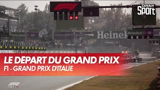 Le départ du Grand Prix dItalie [upl. by Nylzor]