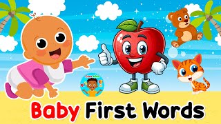 Baby first words  Preschool words [upl. by Audre]