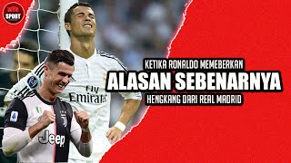 TERKUAK  Inilah 5 Fakta Mengejutkan Atas Keputusan Ronaldo Hengkang dari Real Madrid [upl. by Suoinuj]