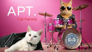 ROSÉ amp Bruno Mars  APT Cat Parody 아파트 고양이 패러디 [upl. by Yornoc]