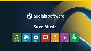 Audials 2017 in 120 Seconds Record amp Save Music [upl. by Irabaj]