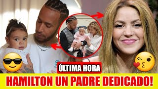 Lewis Hamilton el Padre Dedicado Acompaña a Shakira con Entusiasmo en la Etapa de CUIDAR a su BEBÉ [upl. by Amann666]