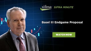 SIFMA Minute Basel III Endgame Proposal [upl. by Nylyram627]