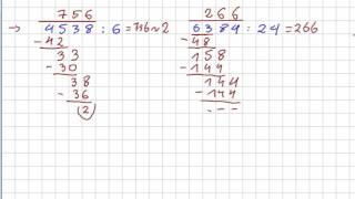 Dokończenie filmu pt Działania pisemne  mnożenie i dzielenie [upl. by Leinahtam]