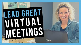 How to Run a Virtual Meeting BEST PRACTICES [upl. by Dominy]