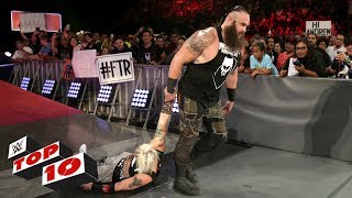 Top 10 Raw moments WWE Top 10 September 18 2017 [upl. by Akere]