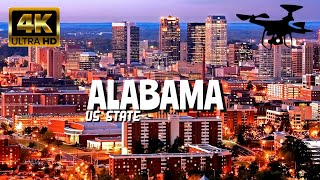 Alabama Us state In 4K By Drone  Amazing View Of Alabama [upl. by Pruchno]