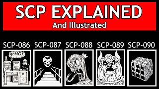 SCP Explained and Illustrated SCP 086 SCP 087 SCP 088 SCP 089 SCP 090 [upl. by Qidas714]