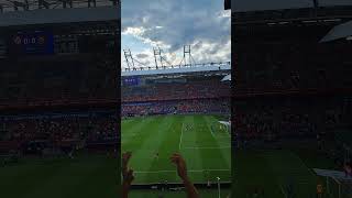 The best atmosphere Ive ever seen Wisla Krakow vs Rapid Wien 25072024 [upl. by Anahpos793]