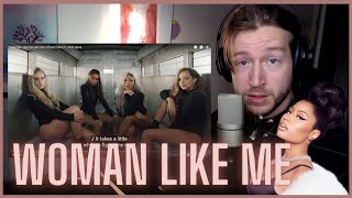 First time hearing WOMAN LIKE ME Little Mix Nicki Minaj [upl. by Picker]