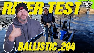 Ballistic 204  RIVER TEST BEST BOAT EVER [upl. by Salvucci]