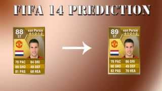 FIFA 14 Ultimate Team Predictions  Van Persie Son Jovetic [upl. by Rodmur]