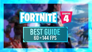 BEST Optimization Guide  NEW FEATURES  Max FPS  Fortnite Chapter 4  Best Settings  Win 1011 [upl. by Olim141]