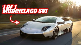 TAKING DELIVERY OF AN ULTRA RARE LAMBORGHINI MURCIELAGO SV [upl. by Nael]