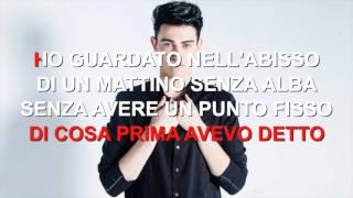 Michele Bravi  Il diario degli errori  Karaoke con testo [upl. by Mechling]