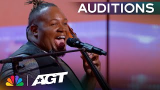 Chris Kläfford  Imagine  Original AGT audition [upl. by Fantasia]