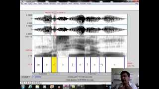 Configuración espectrográfica de vocales y consonantes [upl. by Connor]