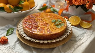 The Best Citrus Ombré Cake Recipe [upl. by Ynotna]