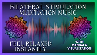 EMDR Bilateral Stimulation Music amp Visuals for RELAXATION  Relief from STRESSAnxiety ADHD amp PTSD [upl. by Larimor]