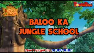 BALOO KA JUNGLE SCHOOL  Special Mega Episode  Jungle Book [upl. by Targett]