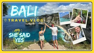 Antrag im Urlaub 💍 Bali VLOG [upl. by Draw]