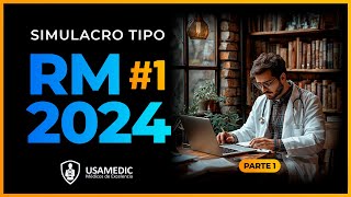 RM 2024  Resolución de Simulacro Tipo Residentado Medico 1  PARTE 1 [upl. by Ahtela217]