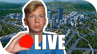 CITIES SKYLINES LIVE [upl. by Osnofedli]