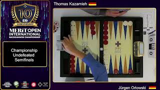 Jurgen Orlowski v Thomas Kazamieh Undefeated Semi [upl. by Inacana478]