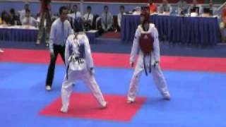 Philippines vs Singapore  26th SEA Games Taekwondo  Under 58 kg Men [upl. by Neelia480]