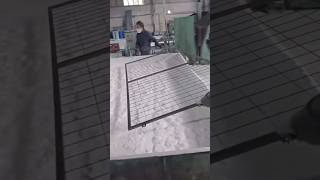 A simple process for galvanizing wire mesh [upl. by Nerin252]