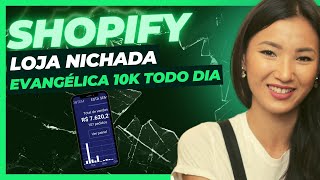 COMO FAZER 10 MIL TODO DIA COM UMA LOJA DE DROPSHIPPING CRISTÃ [upl. by Rosana428]