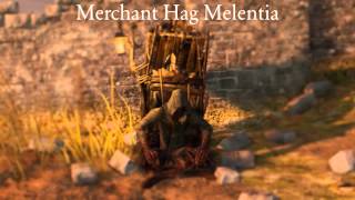 Dark Souls 2 Dialogue  Merchant Hag Melentia [upl. by Ailin]