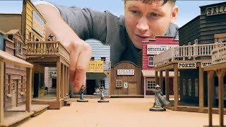 Making a Miniature Wild West Town [upl. by Dolora]