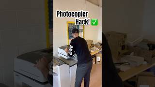 Photocopier Hack ✅ officehumor workhumor teacherhumor teacher teacherlife teachingexams [upl. by Ali]