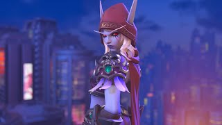 NEW Sylvanas Widowmaker Skin Showcase  Overwatch 2 [upl. by Julina208]