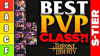 Throne and Liberty BEST PvP Class Tier List for Large amp MidScale PvP  Positioning Guide [upl. by Halie]