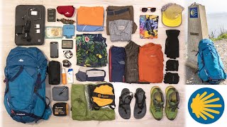 Camino de Santaigo Packing List 2018 [upl. by Orelle]