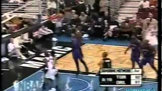 Tracy McGrady 38pts amp Grant Hill 21pts vs Raptors 11122002 [upl. by Adiehsar]