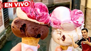 🍦🍨 Cómo hacer helados caseros SIN MÁQUINA y con solo 3 ingredientes EN VIVO y EN DIRECTO [upl. by Takakura]