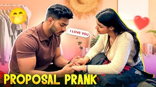 PROPOSAL PRANK ON MUSKAN 🫣  NITESH PASWAN [upl. by Elocal]