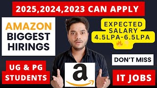 Amazon IT Support Associate Job  Freshers Apply Now 🔥  Salary Skills amp How to Get Hired [upl. by Assirual]