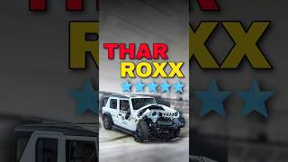 Mahindra Thar Roxx amp Xuv 3XO Crash Test 5 Star tharroxx 3xo mahindra bharatncap india [upl. by Els]