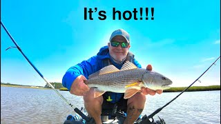 Catching dinner on Oak Island NC [upl. by Naux]